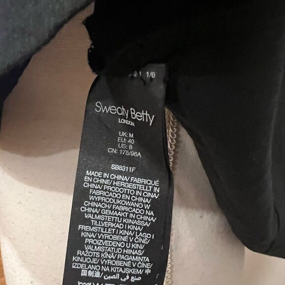 Sweaty Betty Rae stretch linen tank size 8 - Picture 9 of 12